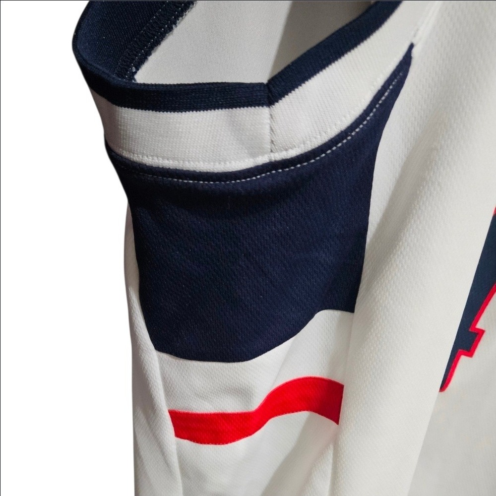 Nike Elite UConn Huskies Basketball Jersey Mens XL White Navy Red #4 Team - Picture 4 of 9